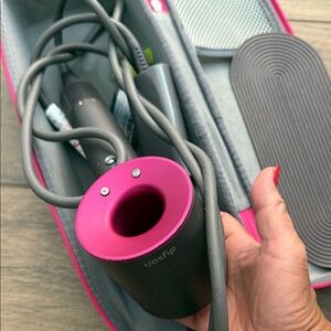 Dyson Supersonic Hair Dryer in Pink and Black